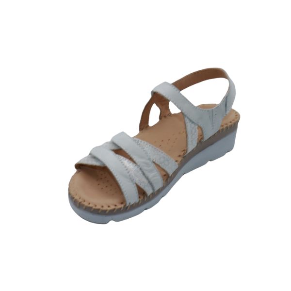 Fiesta Women’s Multi-Strap Leather Slingback Sandal