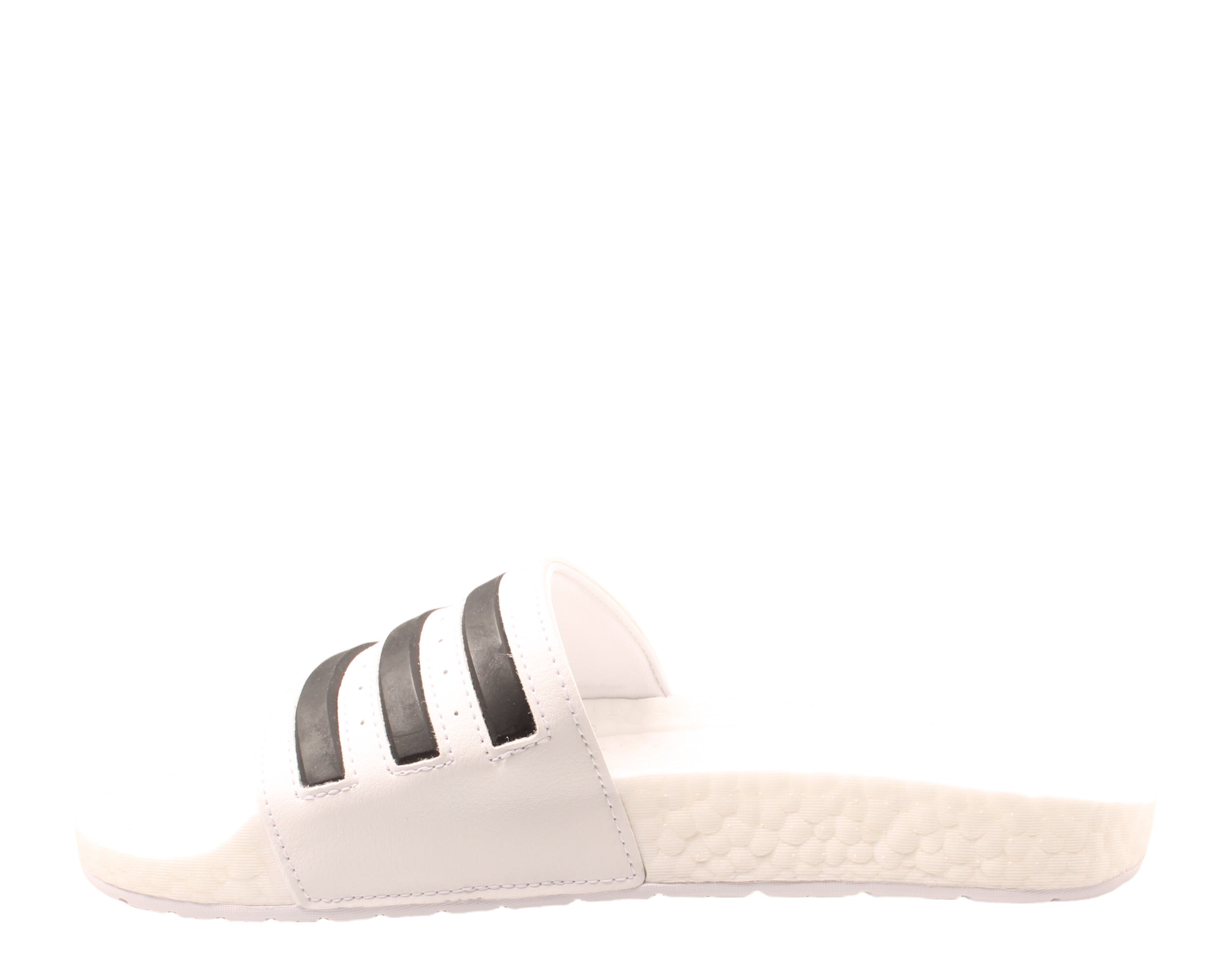 adidas Adilette Boost Slides β White/Black