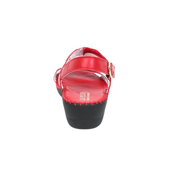 Fiora Mixed-Texture Slingback Sandal