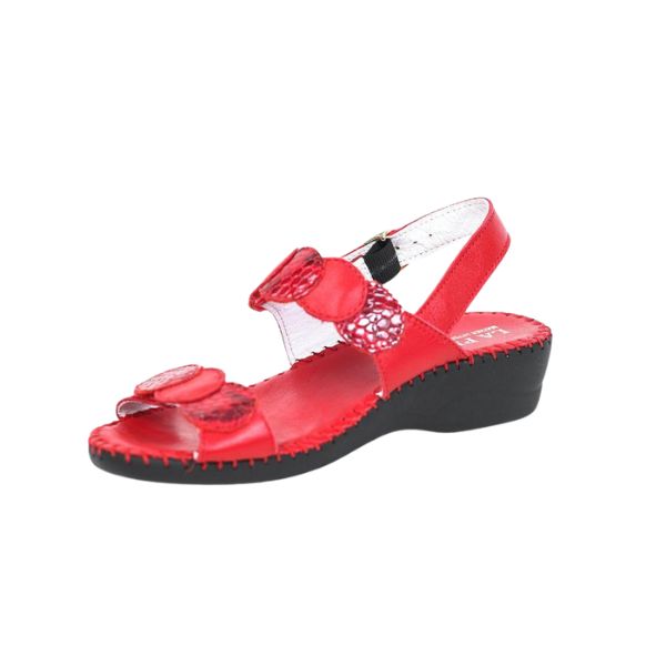 Fiora Mixed-Texture Slingback Sandal