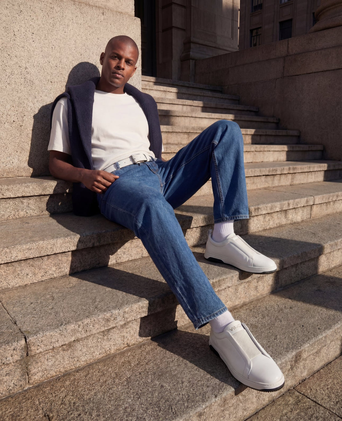 Vinci Leather The Urgup White Men Sneaker – product view 11