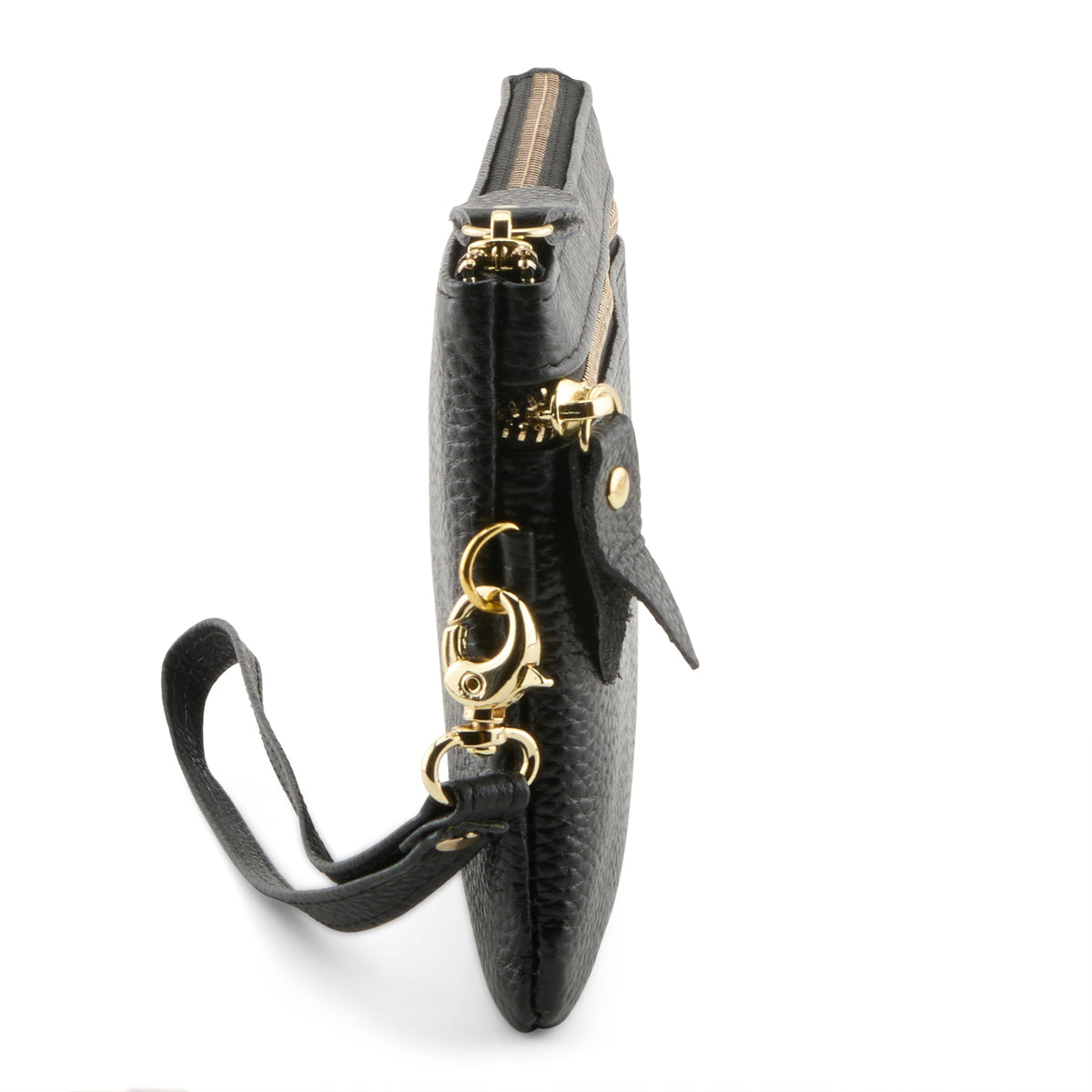 Spring Step Leather Wristlet — product view 4