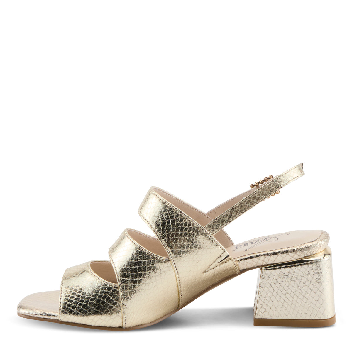 AZURA GLITTERTWINS SANDALS – Side Profile