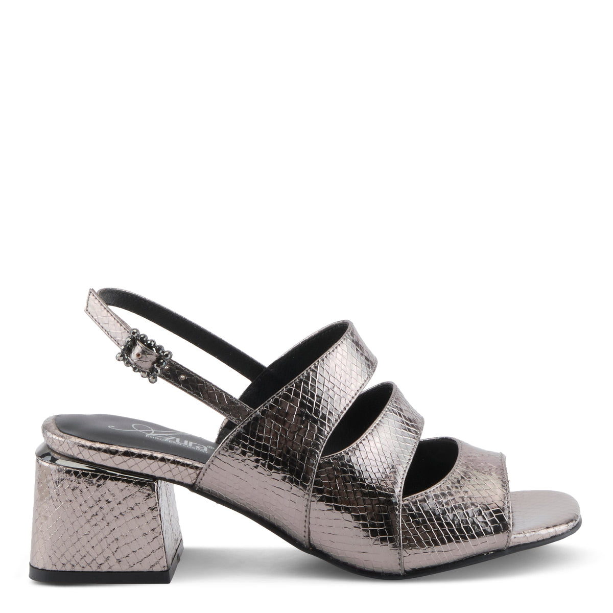 AZURA GLITTERTWINS SANDALS – Sole and Construction Detail