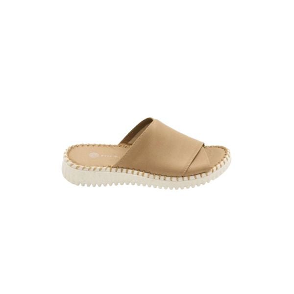 Eric Michael Gloria Leather Slide Sandal