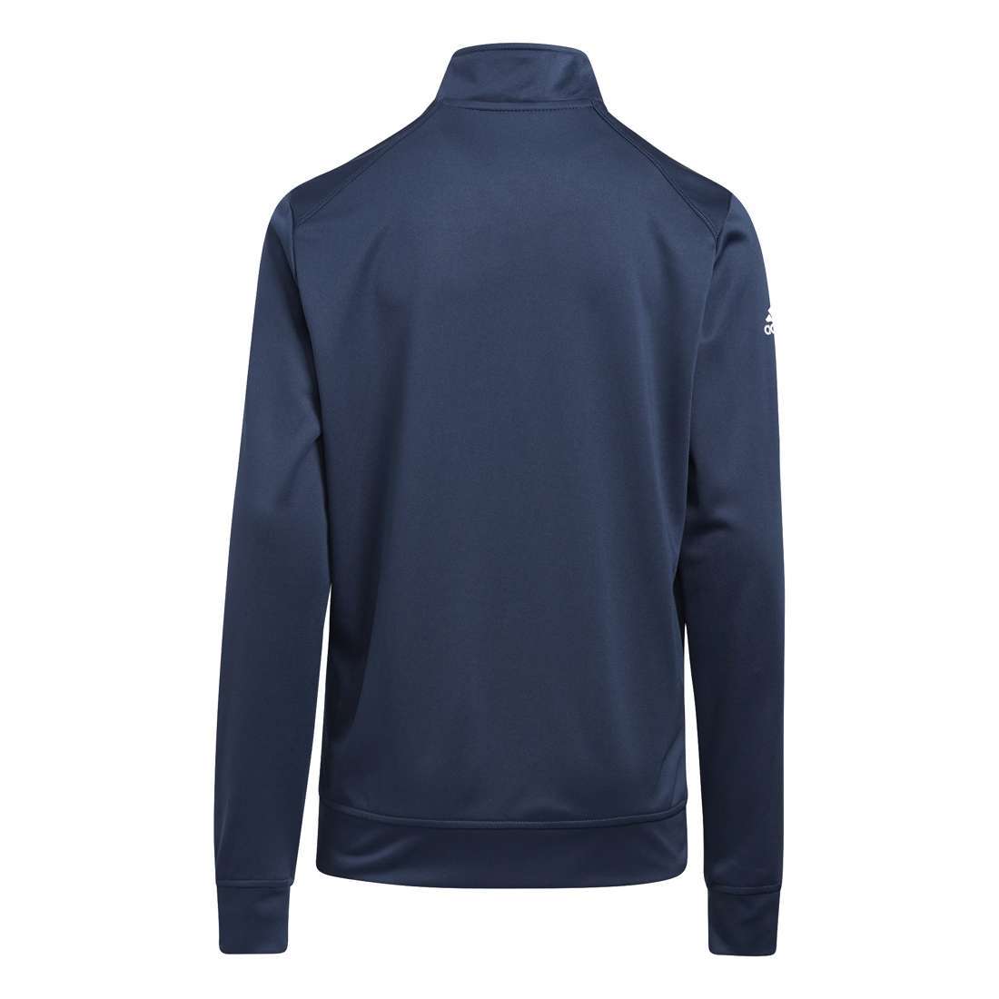 adidas Boy's Golf HEATHER QUARTER ZIP PULLOVER - Navy