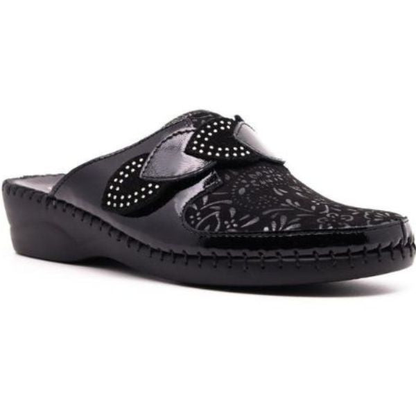 Garden Padded Leather Slide