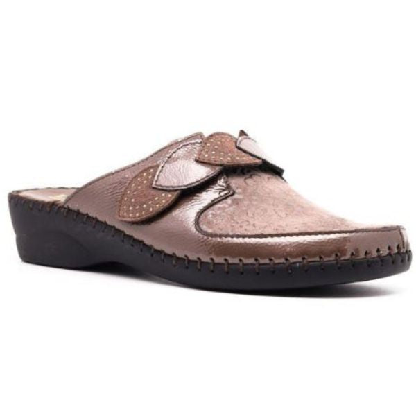 Garden Padded Leather Slide