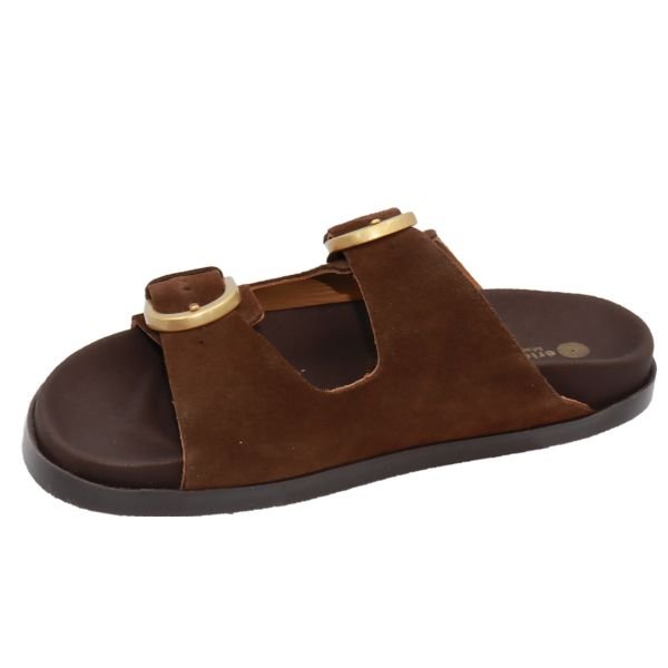 Eric Michael Gianna Suede Slide Sandal