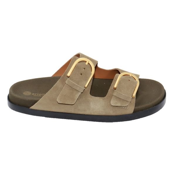 Eric Michael Gianna Suede Slide Sandal