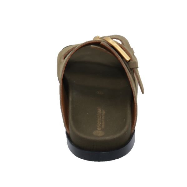 Eric Michael Gianna Suede Slide Sandal