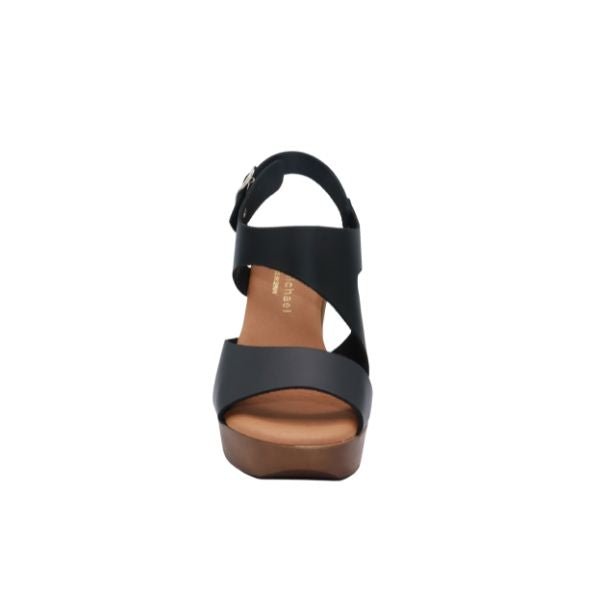 Eric Michael Ginger Women’s Leather Block Heel Sandal
