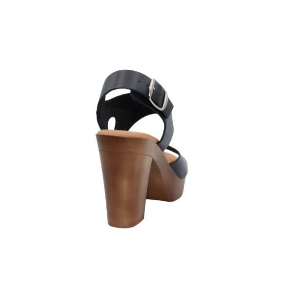 Eric Michael Ginger Women’s Leather Block Heel Sandal