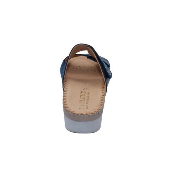 Glitz Gem-Studded Leather Sandal