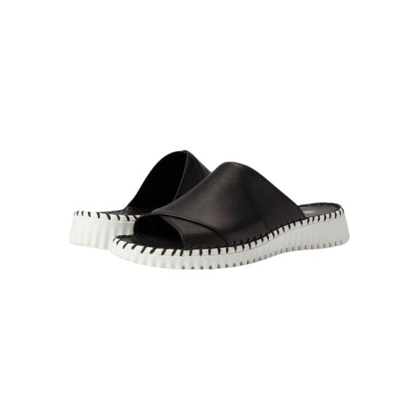 Eric Michael Gloria Leather Slide Sandal