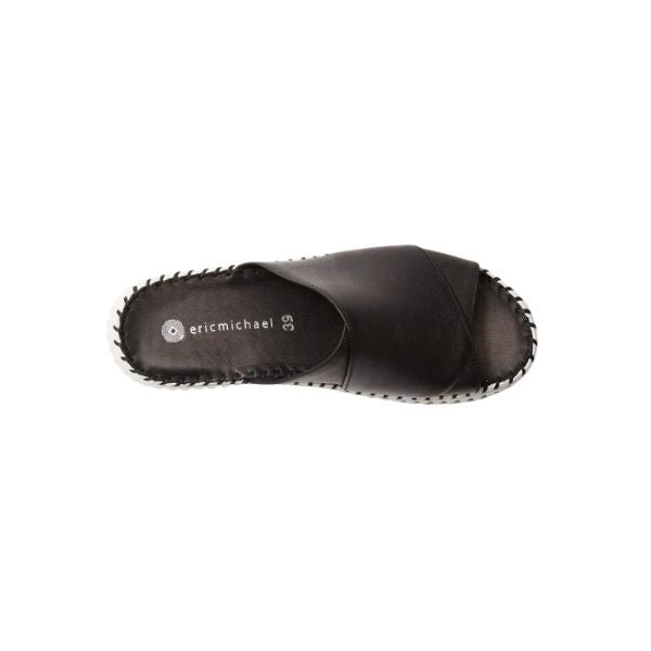 Eric Michael Gloria Leather Slide Sandal