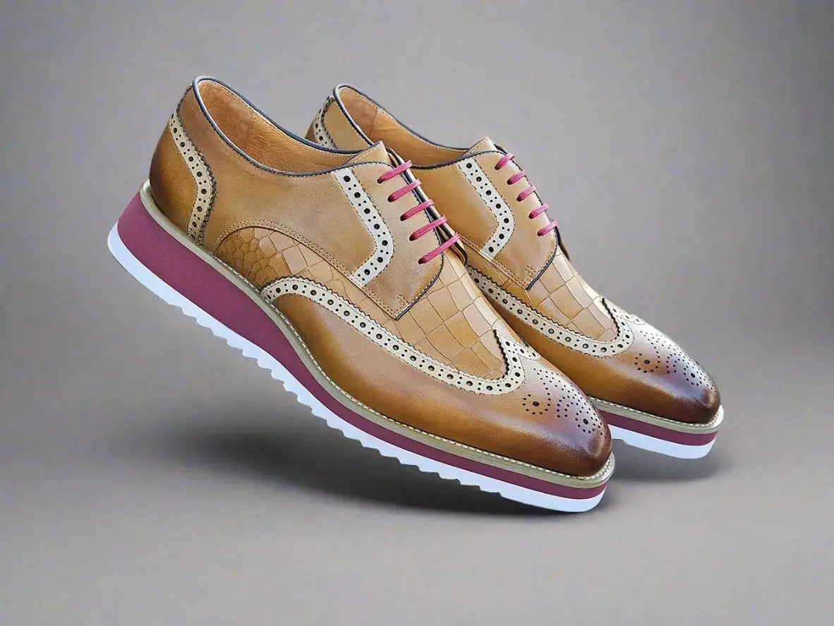 Carrucci Shoes Gorgeous Lace Up Oxford Men’s Leather KS515 35 view 7