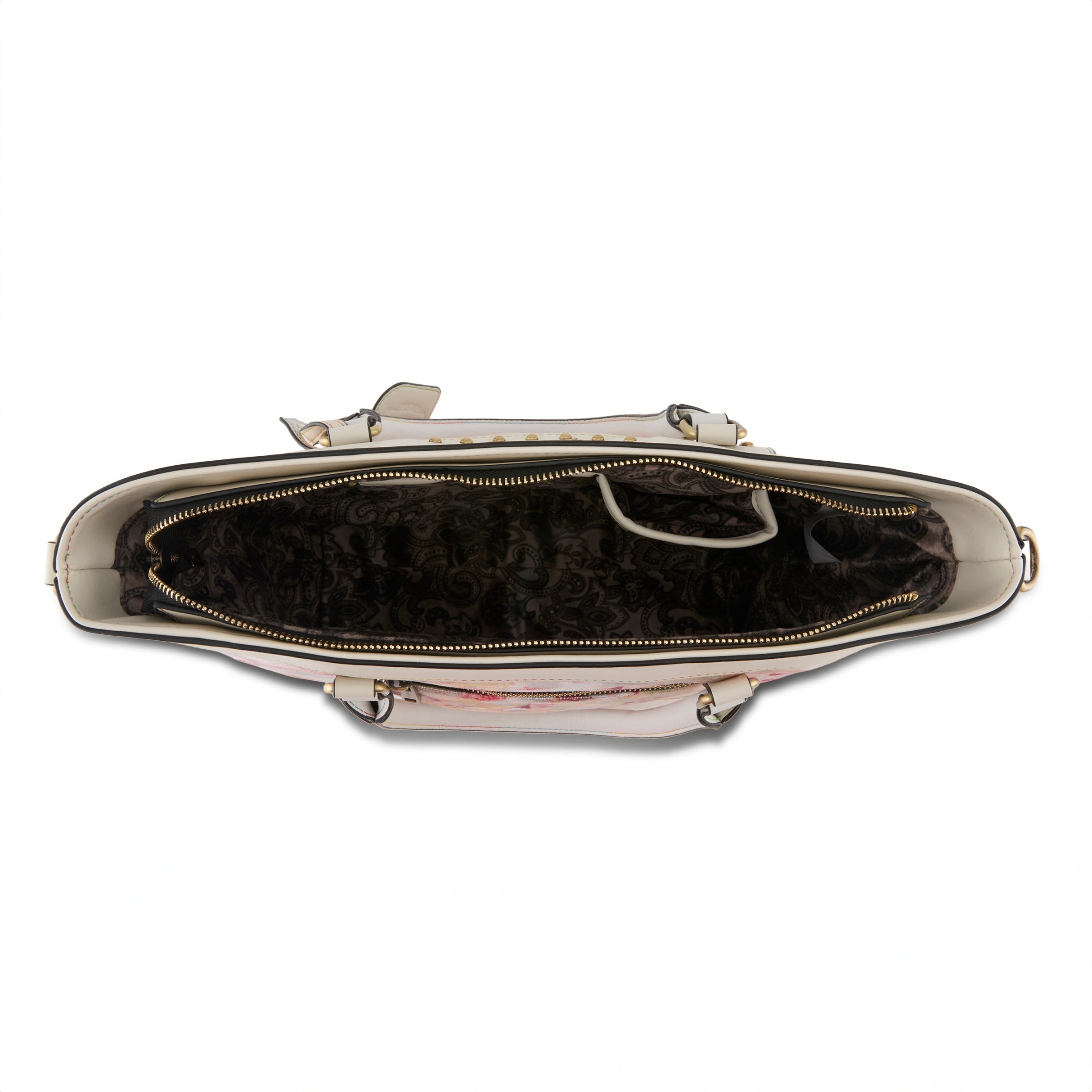L'ARTISTE HB-STUDDED HANDBAG