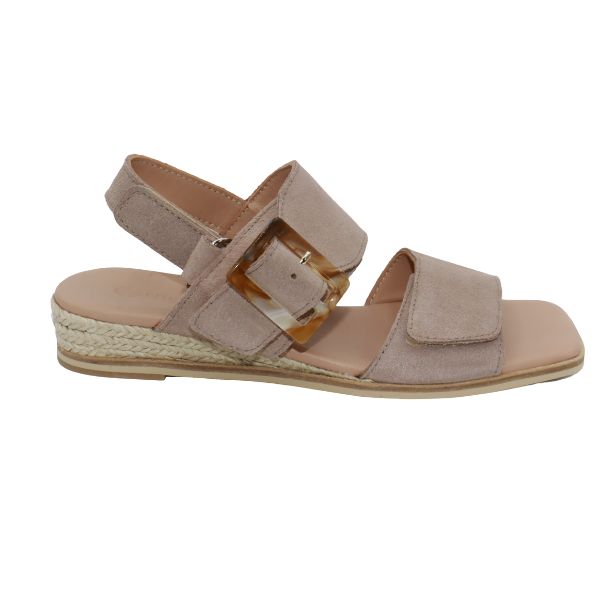 Eric Michael Hannah Closed-Toe Espadrille Wedge