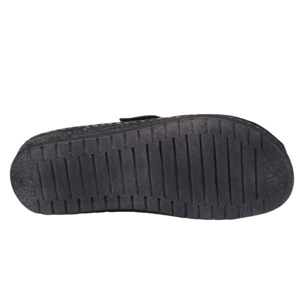Hava Woman's Slip-On Leather Comfort Sandal