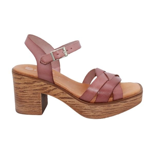 Eric Michael Heidi Women’s Platform Block Heel Sandal