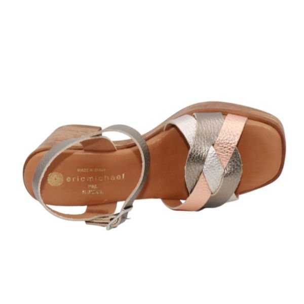 Eric Michael Heidi Women’s Platform Block Heel Sandal
