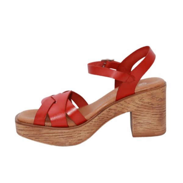Eric Michael Heidi Women’s Platform Block Heel Sandal