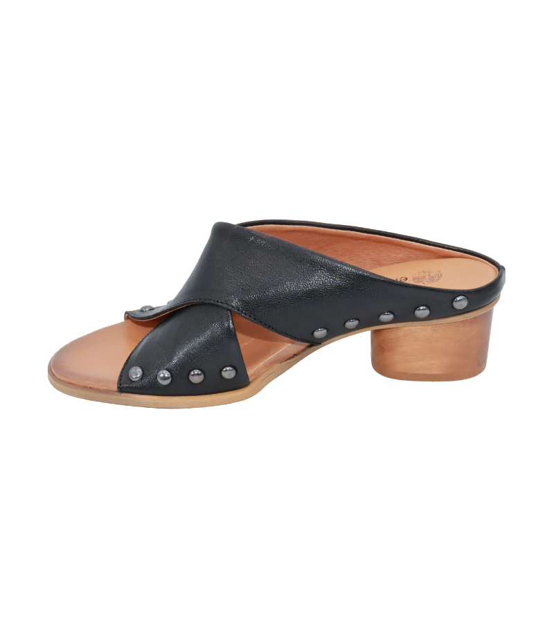 Eric Michael Hila Studded Crisscross Slide