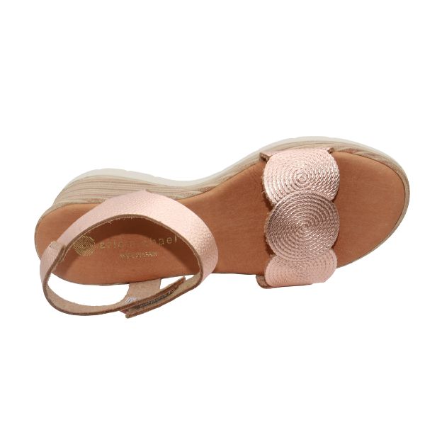 Eric Michael Honey Women’s Platform Wedge Sandal