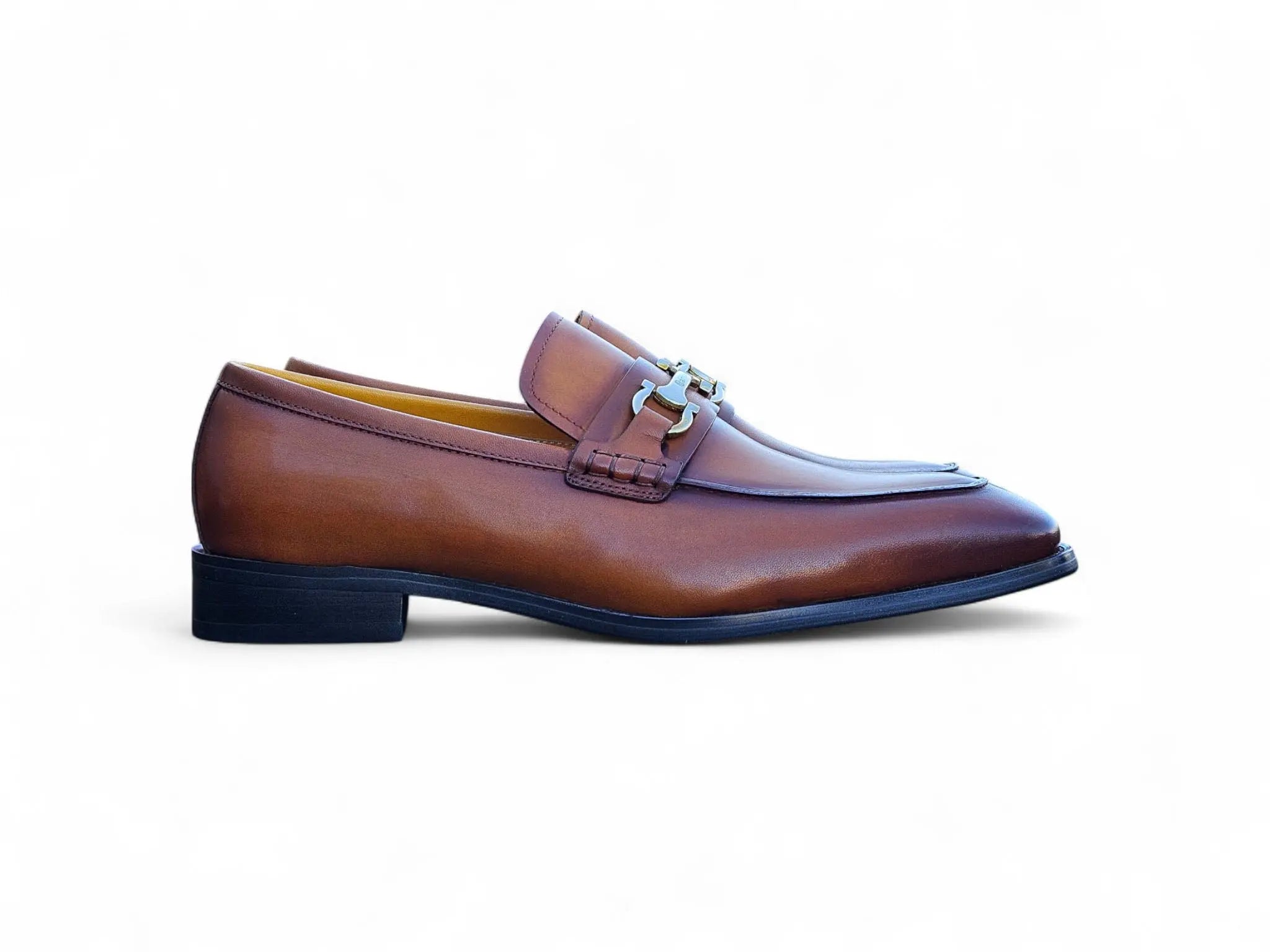 Carrucci Shoes Horsebit Buckle Loafer Calf Leather Timeless KS509 38 view 9