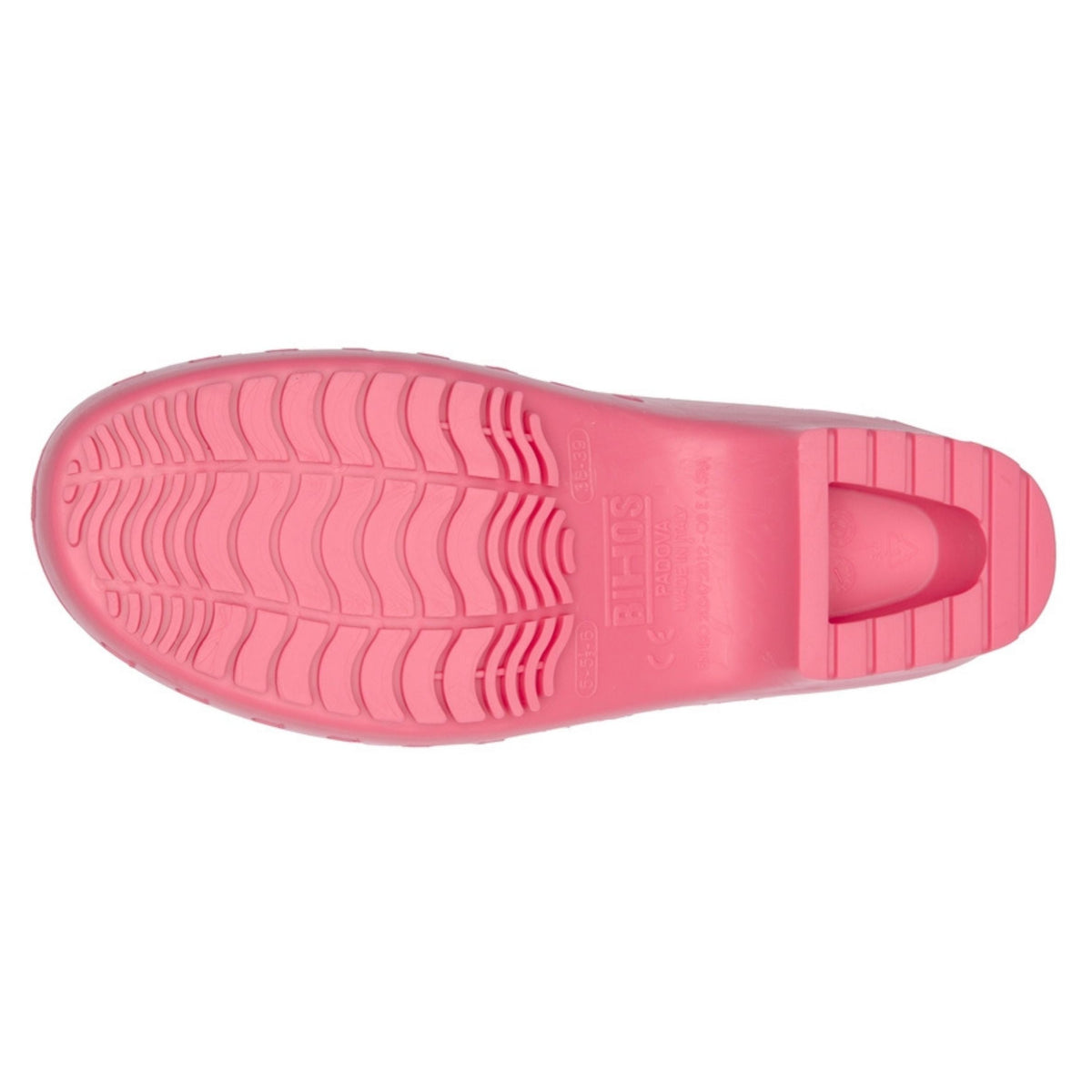 Calzuro Classic Without Holes Hot Pink – sole view