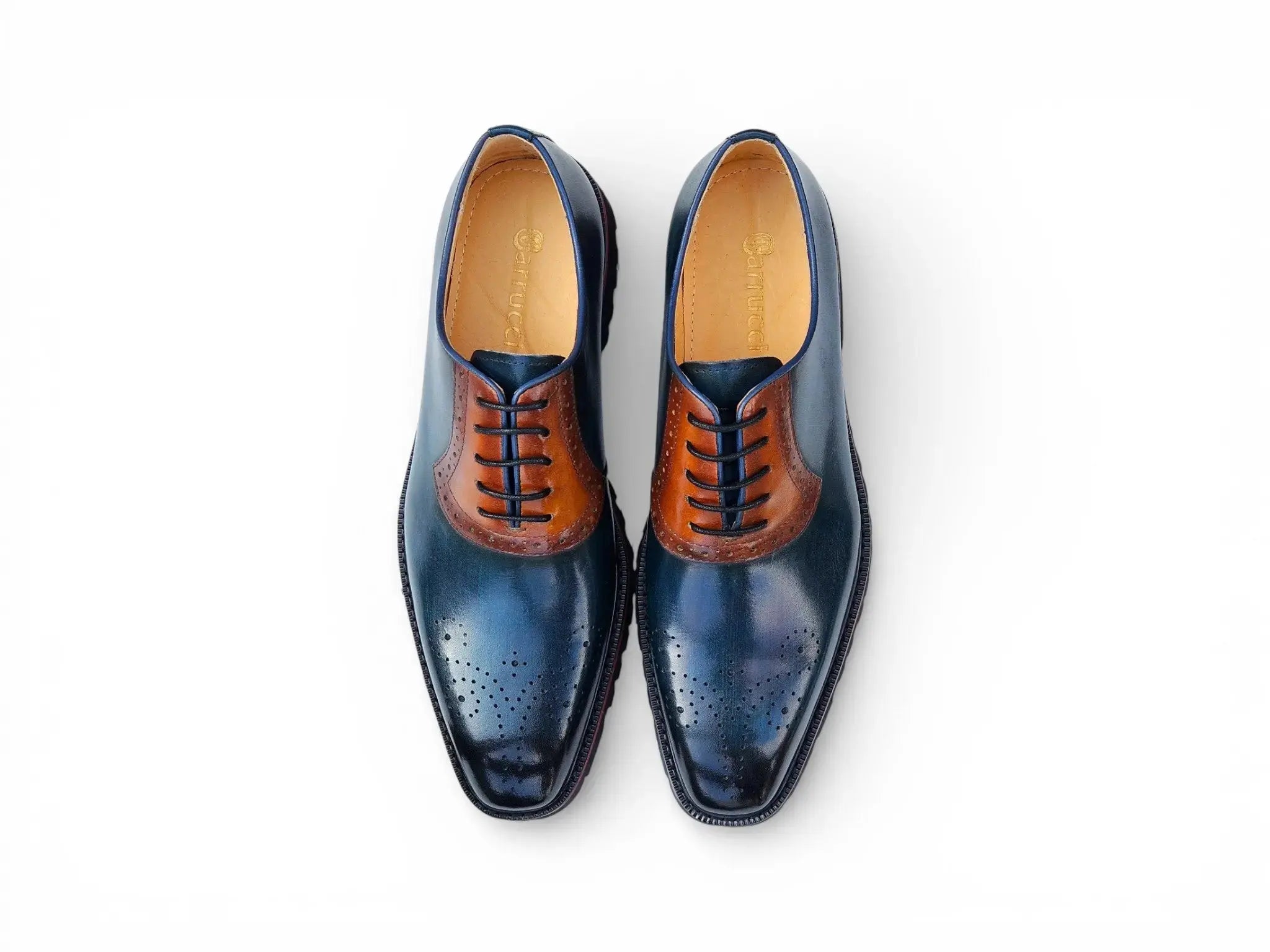 Carrucci Shoes Hybrid Lug Oxford Calfskin Leather KS557 15 view 10