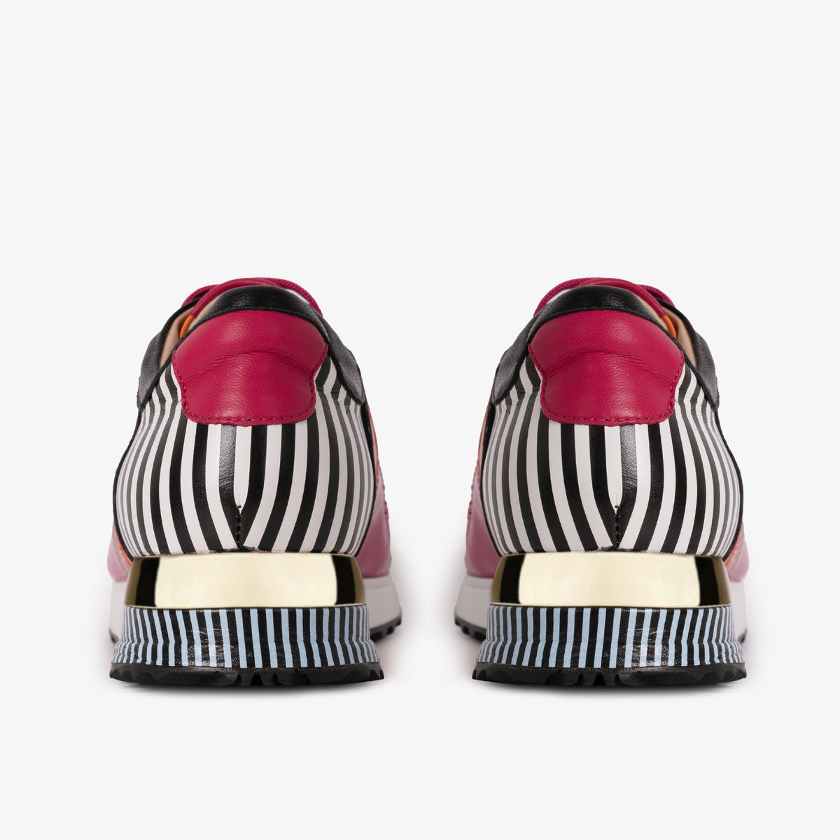 Vinci Leather Santa Amaro Multi Color Fuchsia Women Sneaker – product view 4
