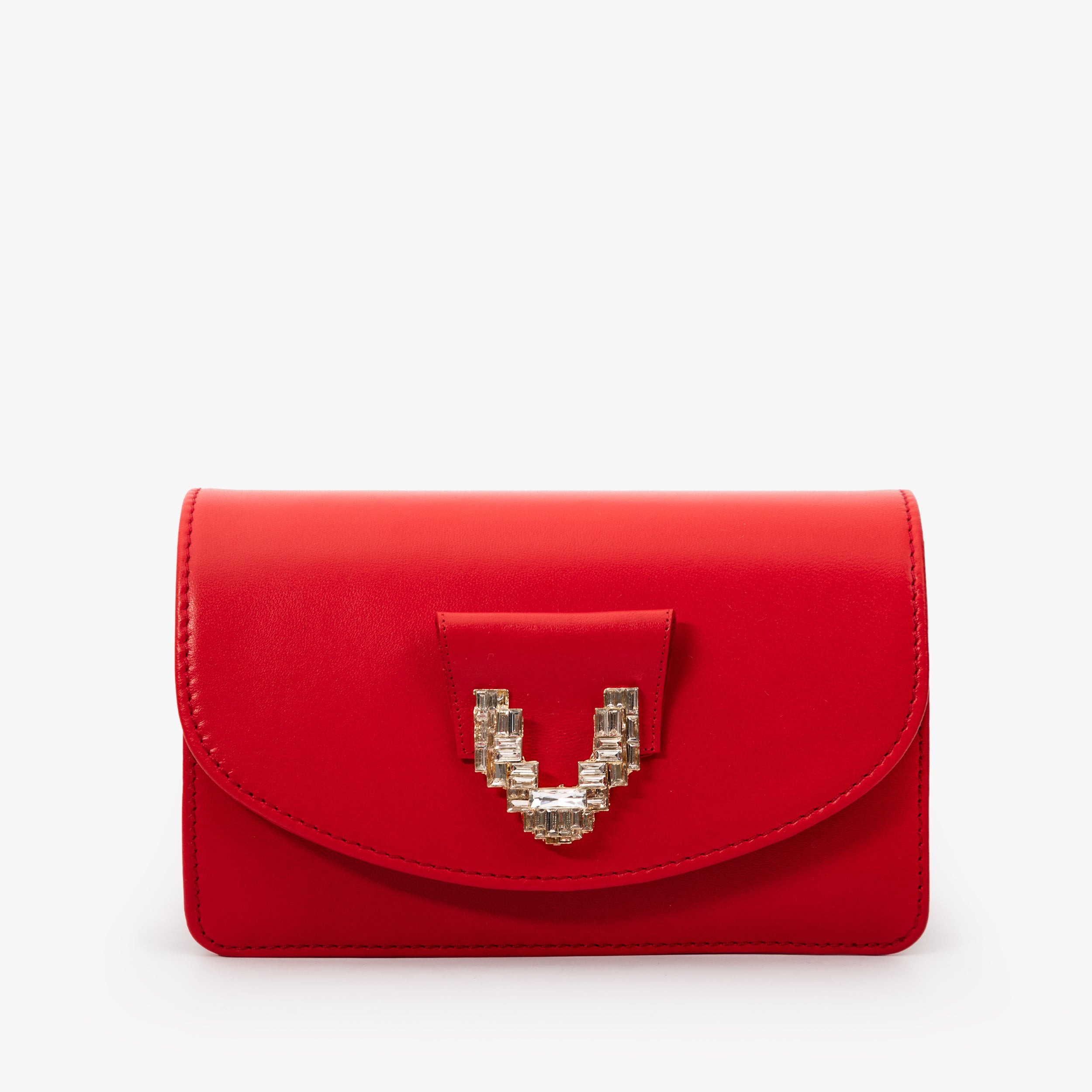 The Love Red Leather Handbag