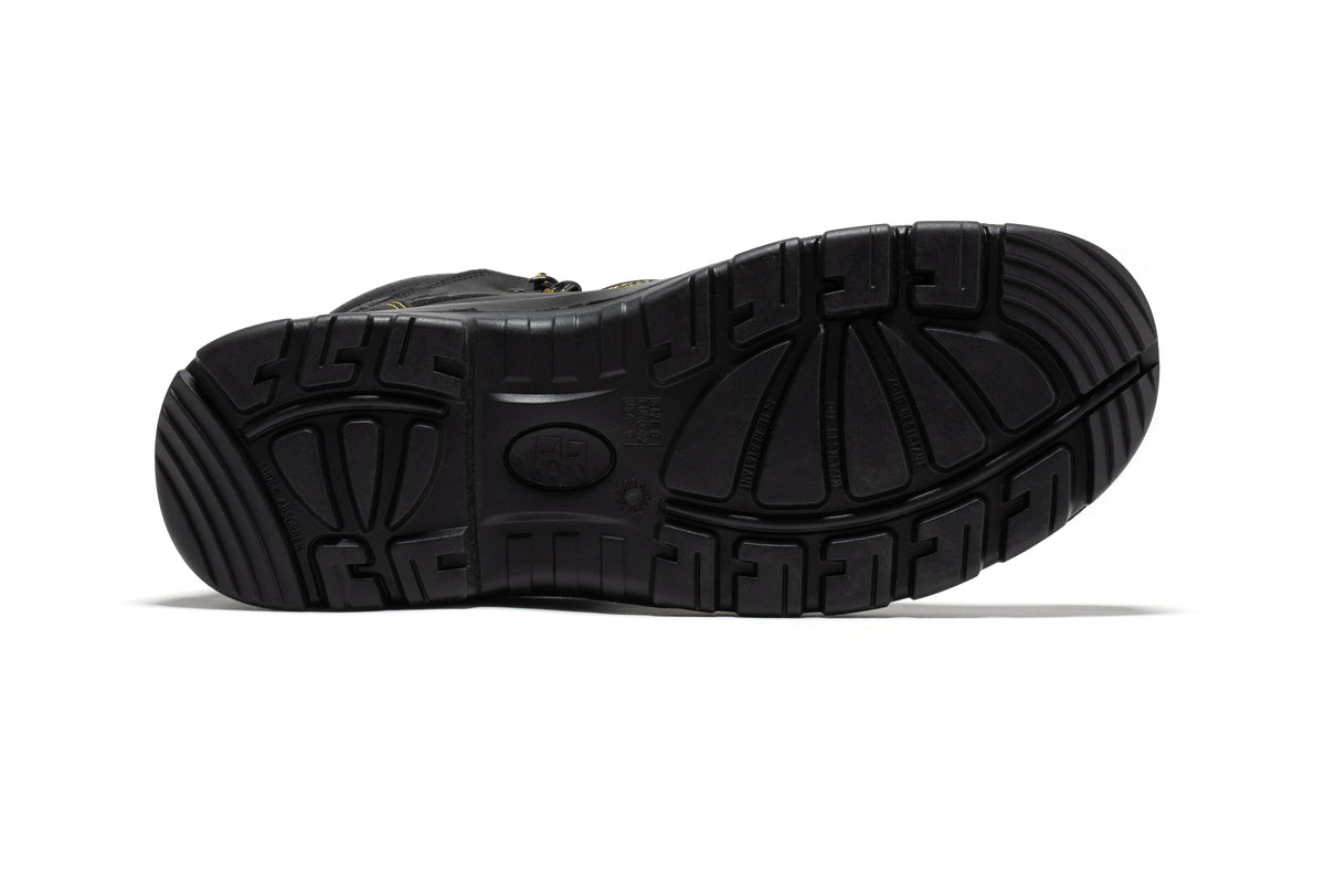 ROCKROOSTER Woodland Black 6 inch Waterproof Composite Toe Leather Work Boots AK663 – product view 8