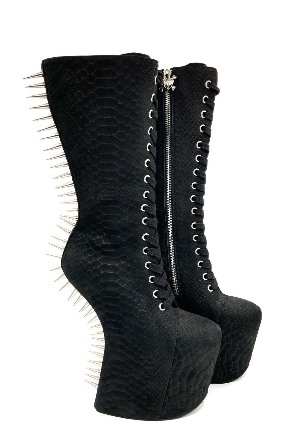 Charla Tedrick Prehistoric Matte Snake Platform – product view 2