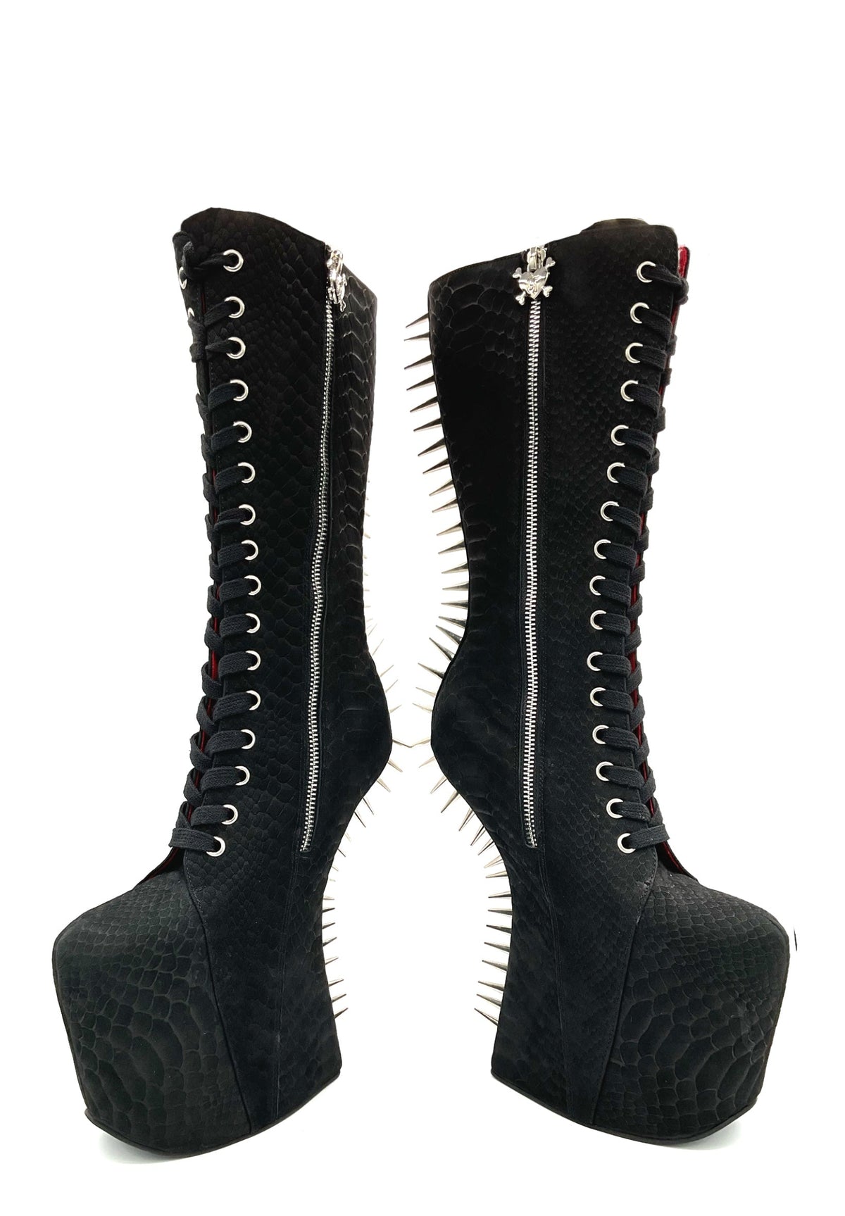 Charla Tedrick Prehistoric Matte Snake Platform – product view 4