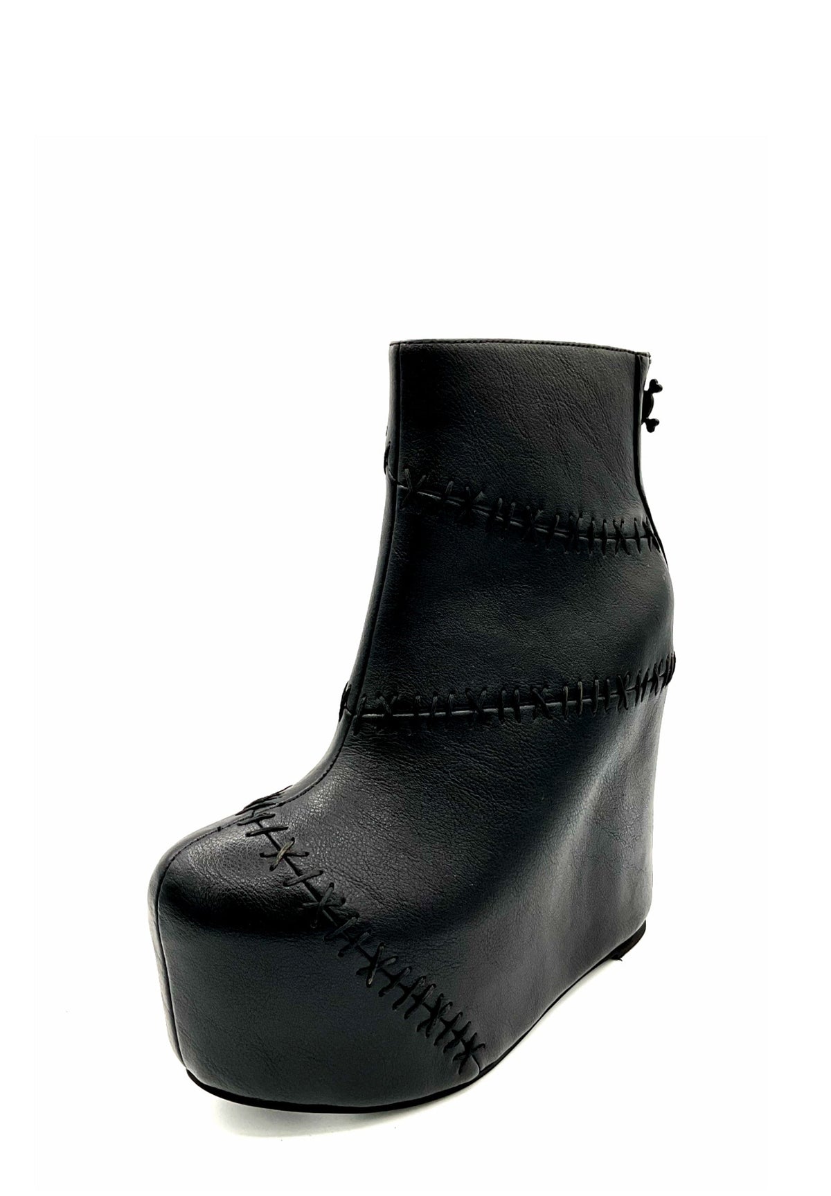 Charla Tedrick Stitches Tonal Wedge Boot – product view 4