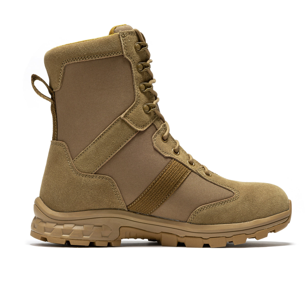 ROCKROOSTER Colmar Coyote 8 inch Suede Leather Waterproof Tactical & Military Boots AB500 – product view 6