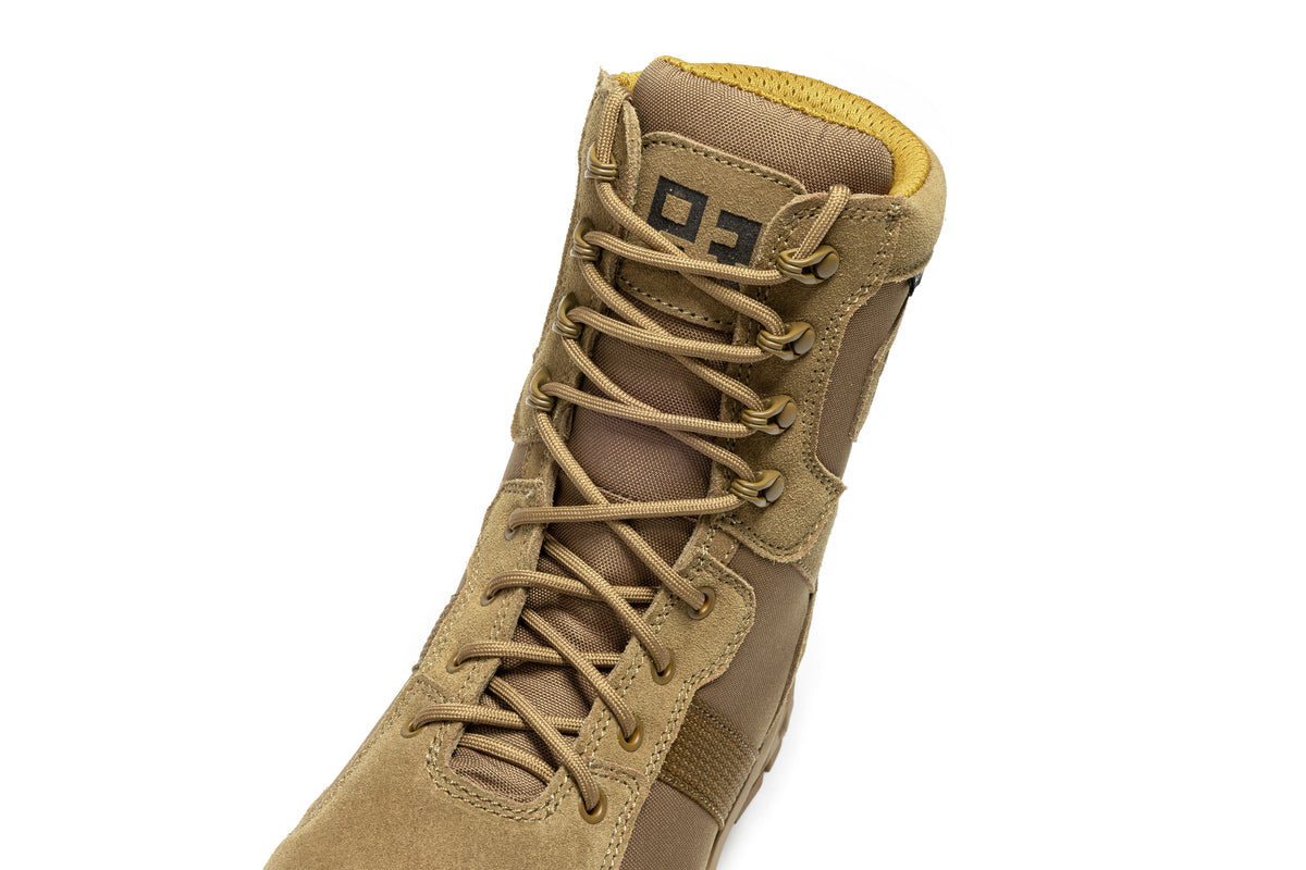 ROCKROOSTER Colmar Coyote 8 inch Suede Leather Waterproof Tactical & Military Boots AB500 – product view 7