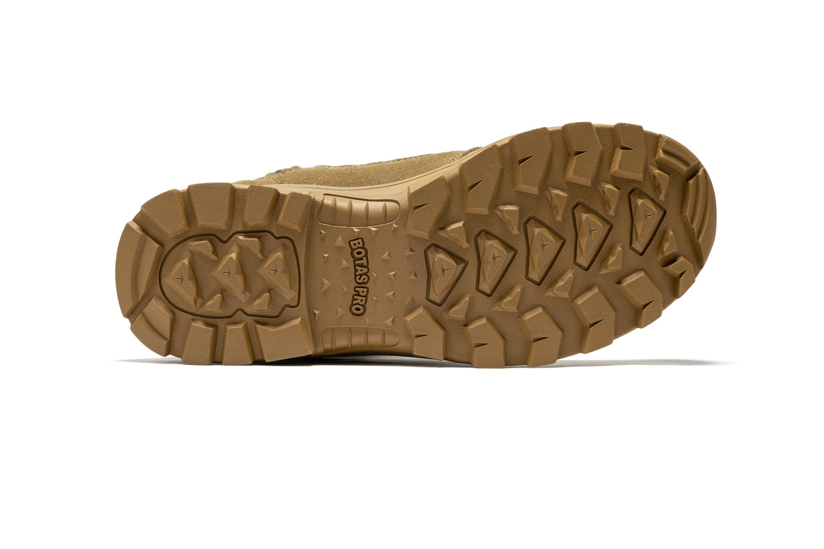 ROCKROOSTER Burano Coyote 8 inch Suede Leather Waterproof Tactical & Military Boots AB540 – product view 5