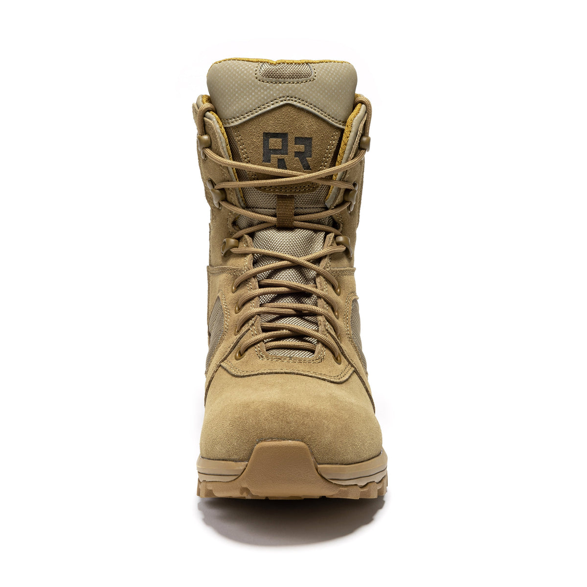 ROCKROOSTER Burano Coyote 8 inch Suede Leather Waterproof Tactical & Military Boots AB540 – product view 3