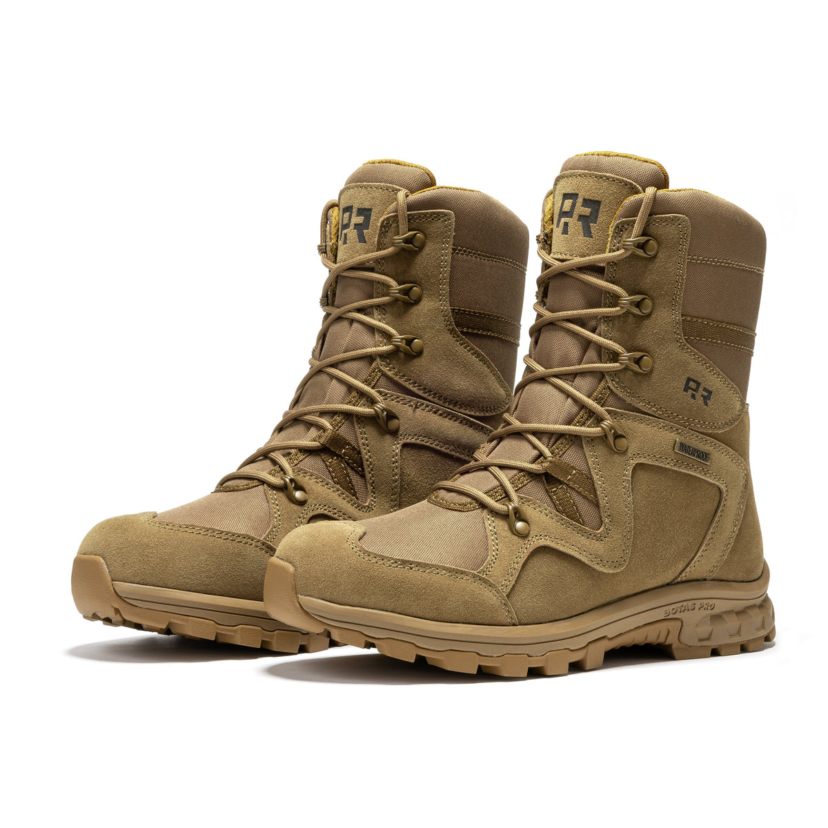 ROCKROOSTER Colmar Coyote 8 inch Suede Leather Waterproof Tactical & Military Boots AB520 – product view 10