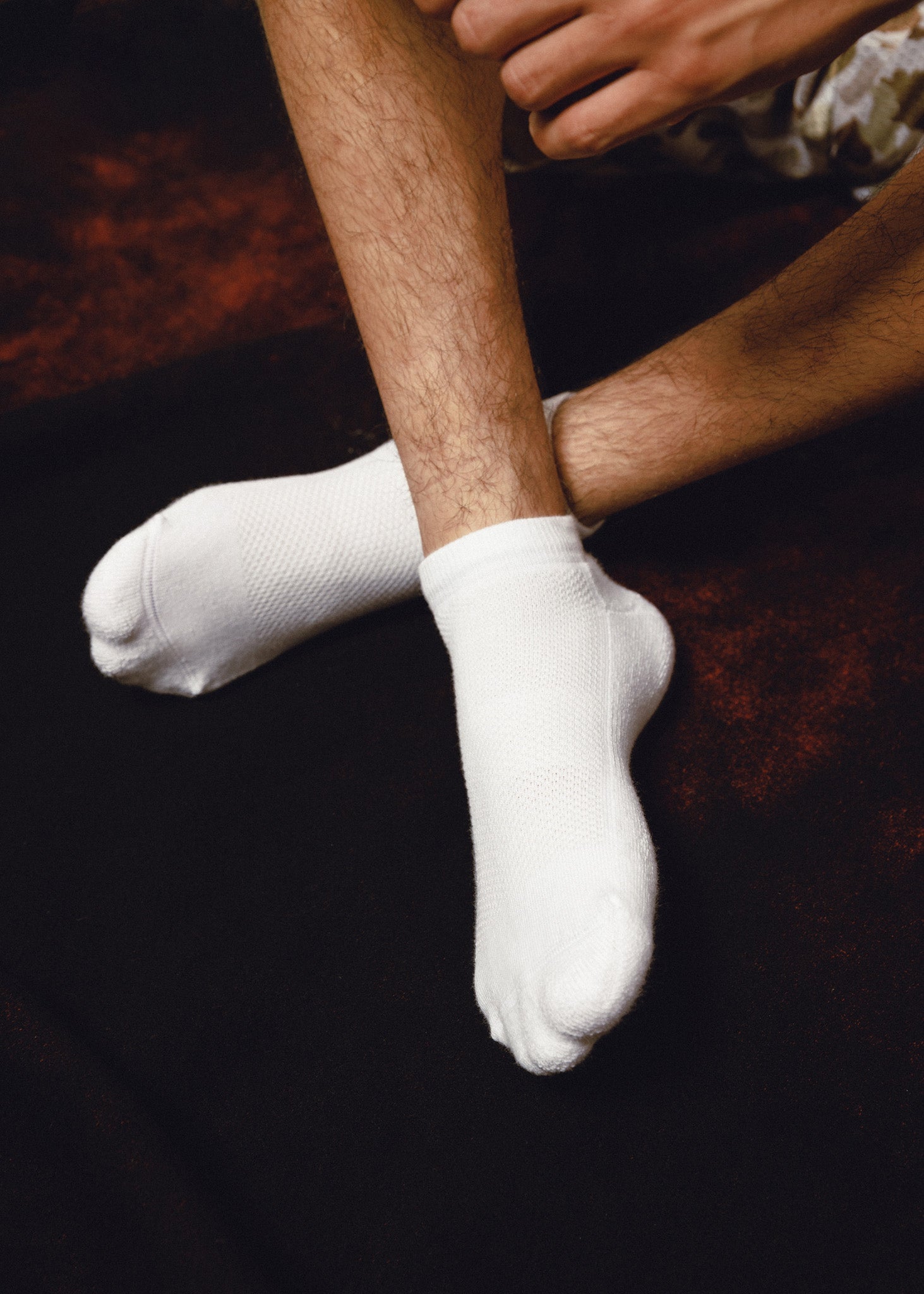 American Trench The Statement Ankle Egyptian Mako Cotton Luxury Sock Socks detail view
