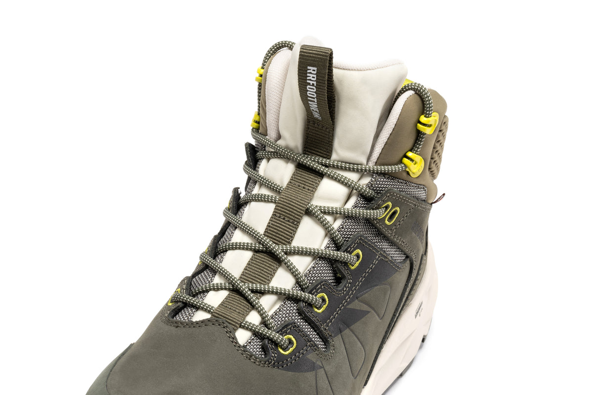 ROCKROOSTER Farmington Green 6 Inch Waterproof Hiking Boots with VIBRAM® Outsole OC21033