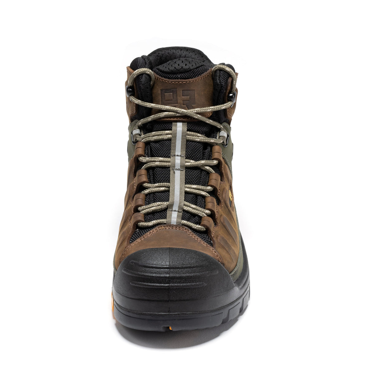 ROCKROOSTER Woodland Brown 6 inch Composite Toe Waterproof Leather Work Boots AK661 – product view 3