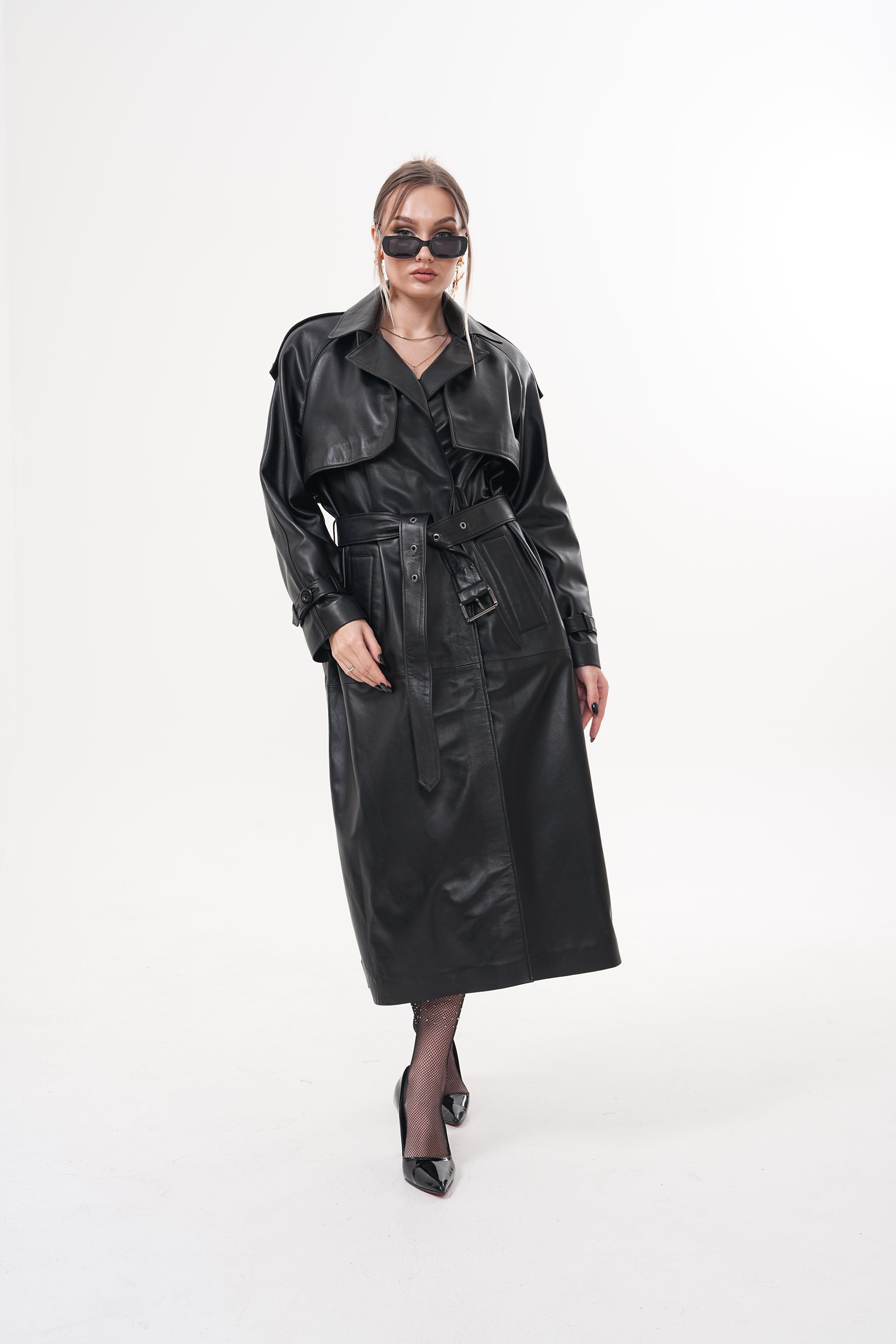 The Raven Black Leather Women Jacket