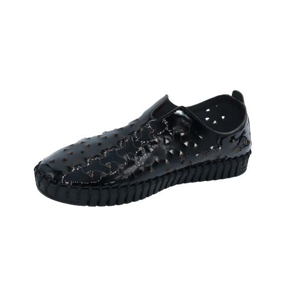 Eric Michael Inez Women’s Leather Platform Slip-On
