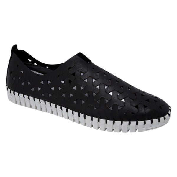 Eric Michael Inez Women’s Leather Platform Slip-On