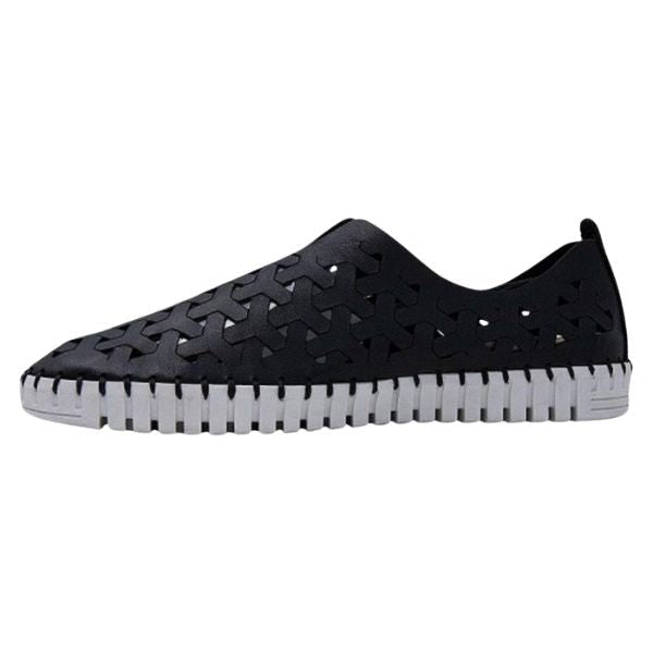 Eric Michael Inez Women’s Leather Platform Slip-On